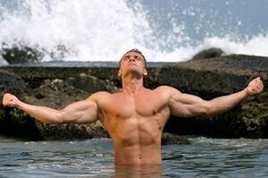 the strong man naturally increased power
